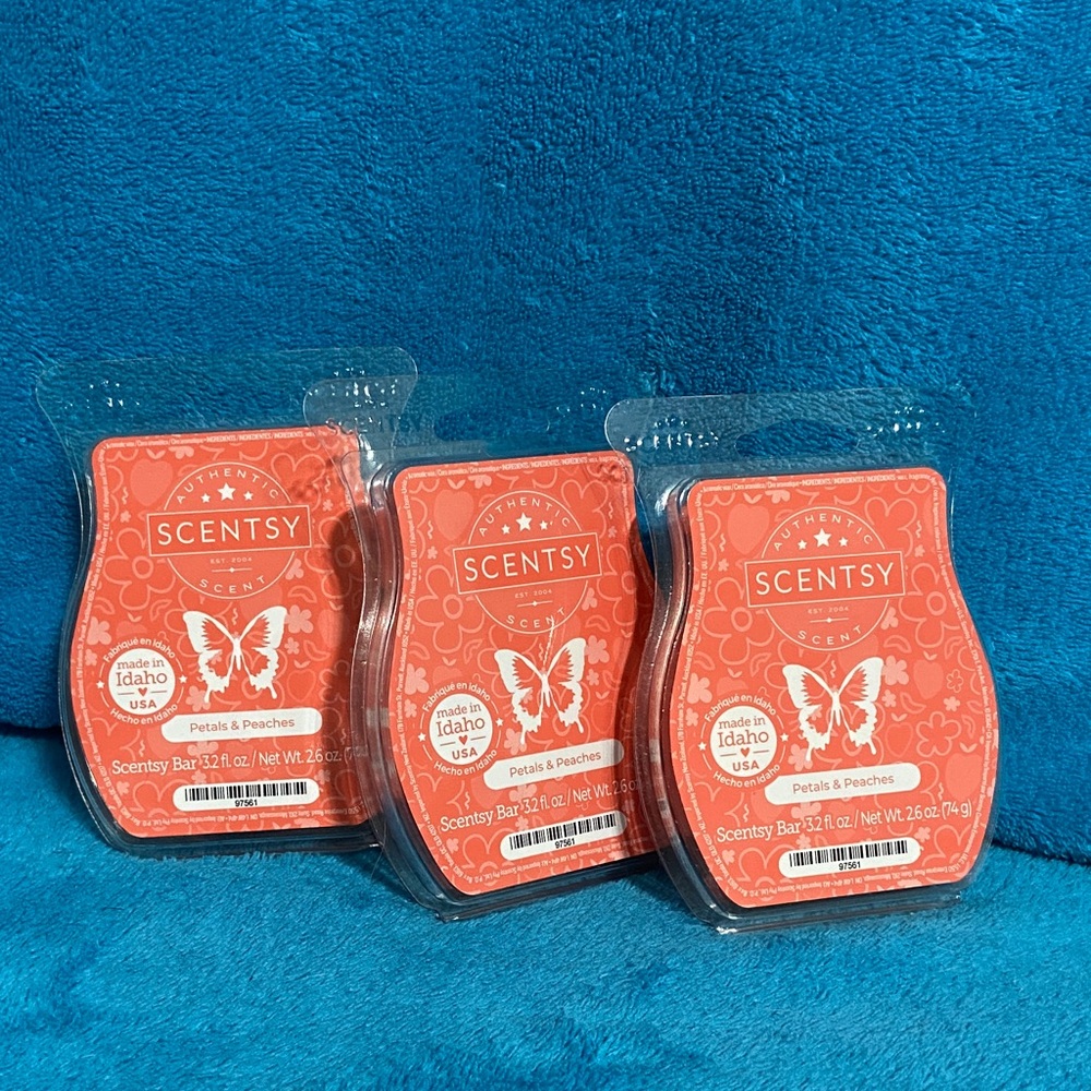 Scentsy Petals & Peaches Wax Bar -